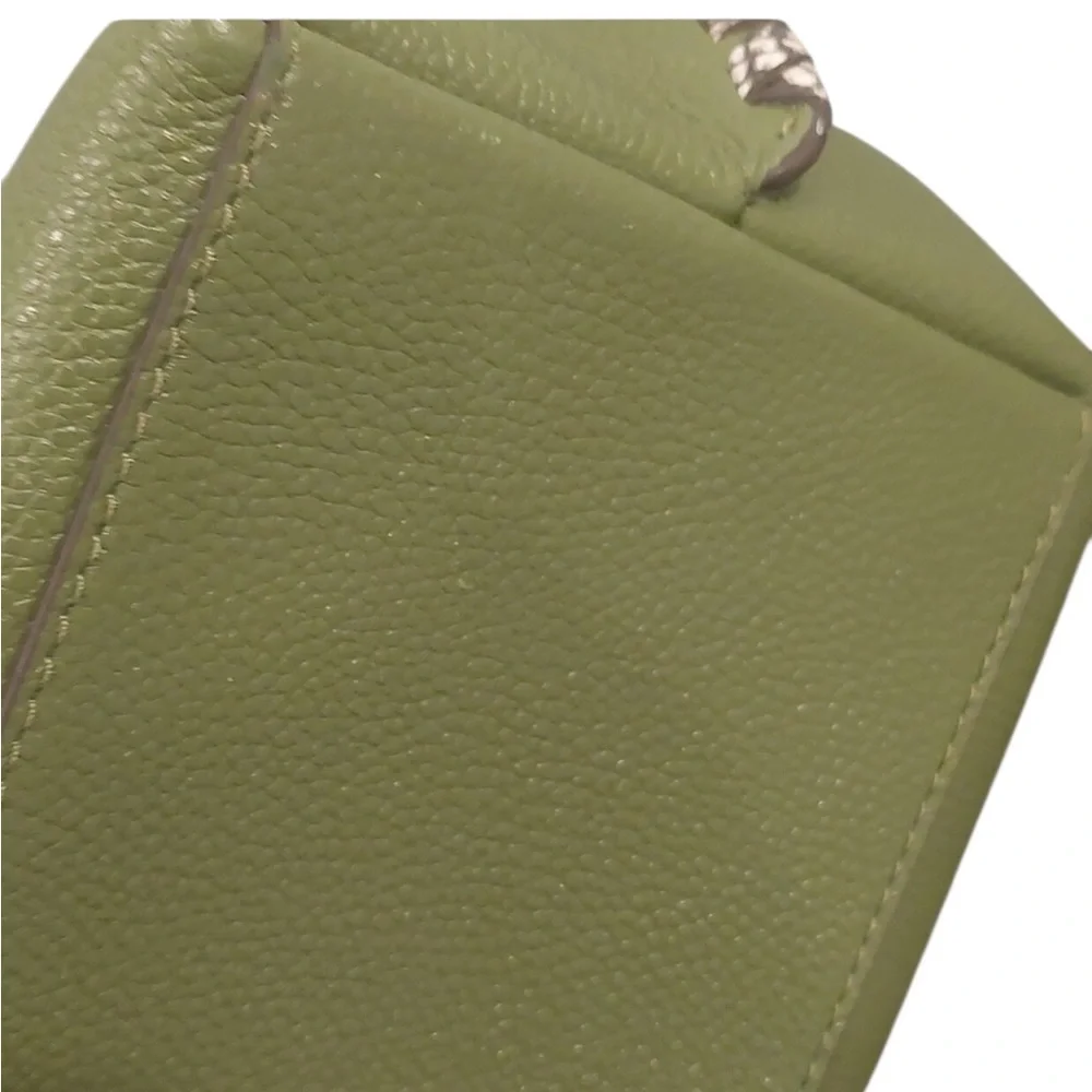 Michael Kors Joan Green & Black Snake Pattern
